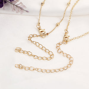 NEW Fashion Women Multilayer Alloy Pendant Necklace Chain Jewelry