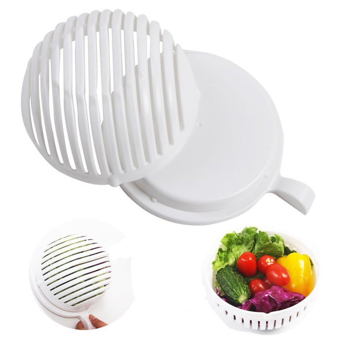 Salad Cutter Bowl 60 Seconds Easy Salad