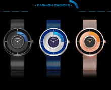 Load image into Gallery viewer, Sinobi Fashion Unique Rotating Luxury Ultra-Thin Steel Watch