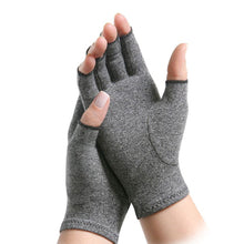 Load image into Gallery viewer, One Pair Women Men Arthritis Gloves Open Finger Arthritis Gloves Compression Gloves