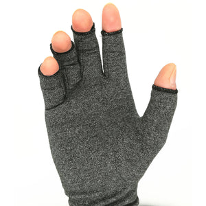 One Pair Women Men Arthritis Gloves Open Finger Arthritis Gloves Compression Gloves