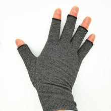 Load image into Gallery viewer, One Pair Women Men Arthritis Gloves Open Finger Arthritis Gloves Compression Gloves