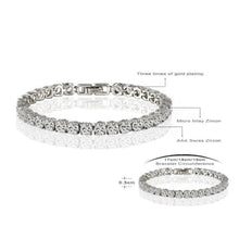 Load image into Gallery viewer, Diamond Eternity Tennis Bracelet