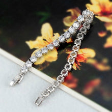 Load image into Gallery viewer, Diamond Eternity Tennis Bracelet