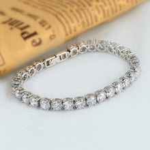 Load image into Gallery viewer, Diamond Eternity Tennis Bracelet