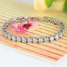 Load image into Gallery viewer, Diamond Eternity Tennis Bracelet