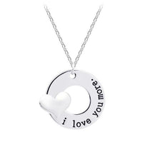 Load image into Gallery viewer, I Love You More - Pendant Necklace