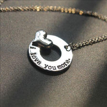 Load image into Gallery viewer, I Love You More - Pendant Necklace