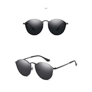 Rimless Sunglasses Women Brand Designer