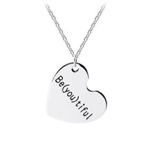 Load image into Gallery viewer, Be(you)tiful Love Pendant Necklace