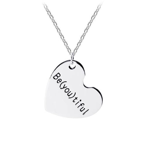 Be(you)tiful Love Pendant Necklace