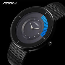 Load image into Gallery viewer, Sinobi Fashion Unique Rotating Luxury Ultra-Thin Steel Watch