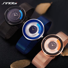 Load image into Gallery viewer, Sinobi Fashion Unique Rotating Luxury Ultra-Thin Steel Watch