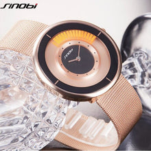 Load image into Gallery viewer, Sinobi Fashion Unique Rotating Luxury Ultra-Thin Steel Watch