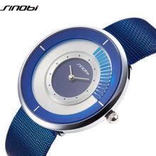 Load image into Gallery viewer, Sinobi Fashion Unique Rotating Luxury Ultra-Thin Steel Watch