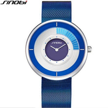 Load image into Gallery viewer, Sinobi Fashion Unique Rotating Luxury Ultra-Thin Steel Watch