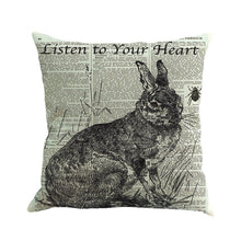 Load image into Gallery viewer, Easter Sunday Throw Pillow Case Sweet Love Square Cushion Cover