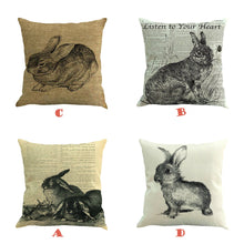 Load image into Gallery viewer, Easter Sunday Throw Pillow Case Sweet Love Square Cushion Cover