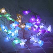 Load image into Gallery viewer, Easter Decorations Lights Rabbit Bunny Festive String Lights Battery with Remote