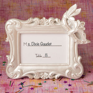 Mardi Gras Masked theme picture / placecard frame from Solefavors